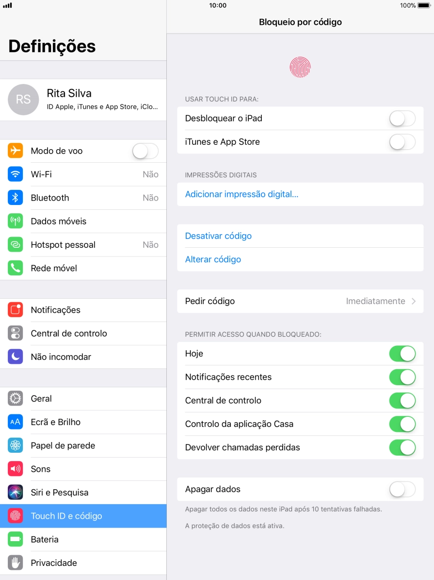 Prima o indicador junto a 