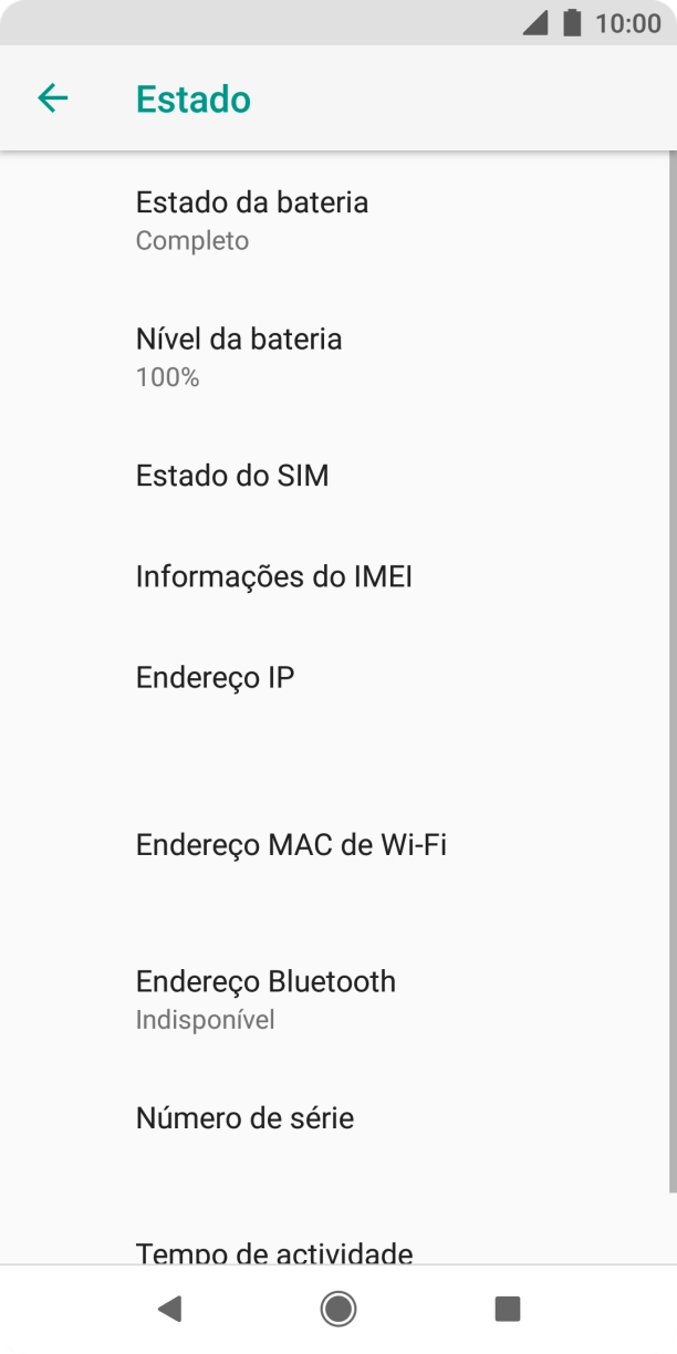 Prima Informações do IMEI.