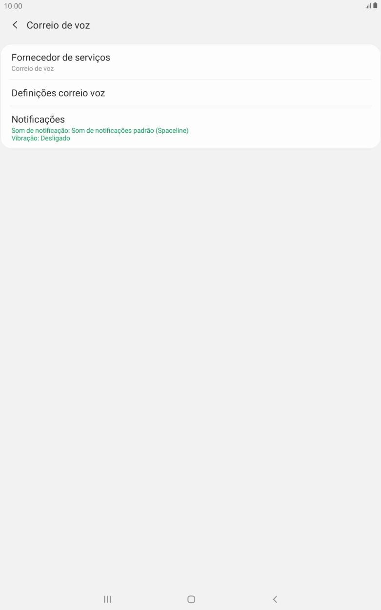 Prima Definições correio voz.