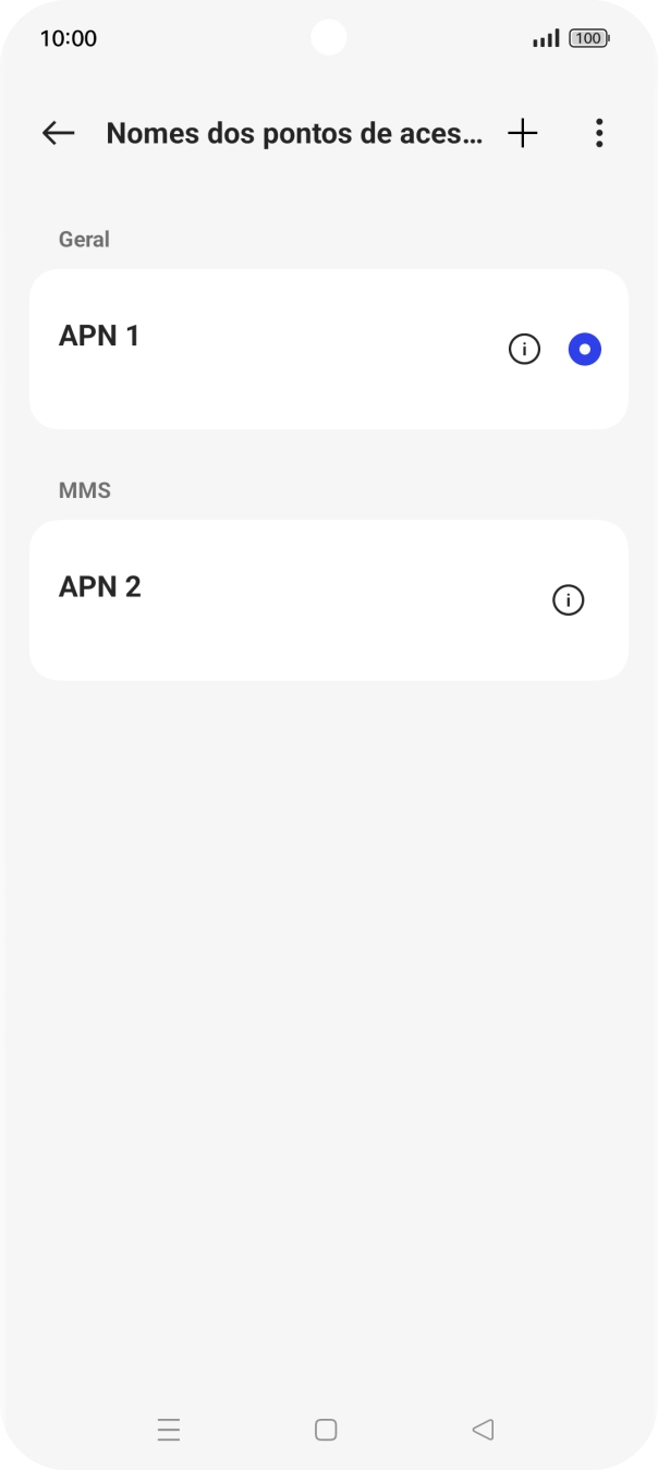 Prima a tecla de início para terminar e voltar ao ecrã inicial.