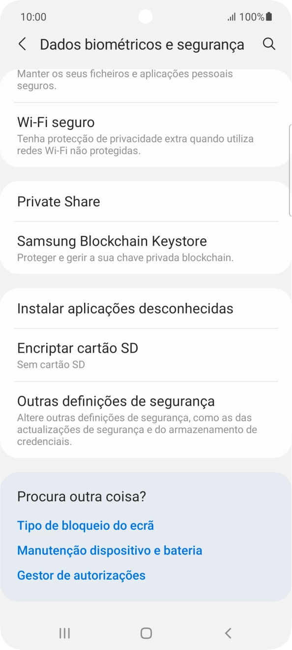 Prima Outras definições de segurança.