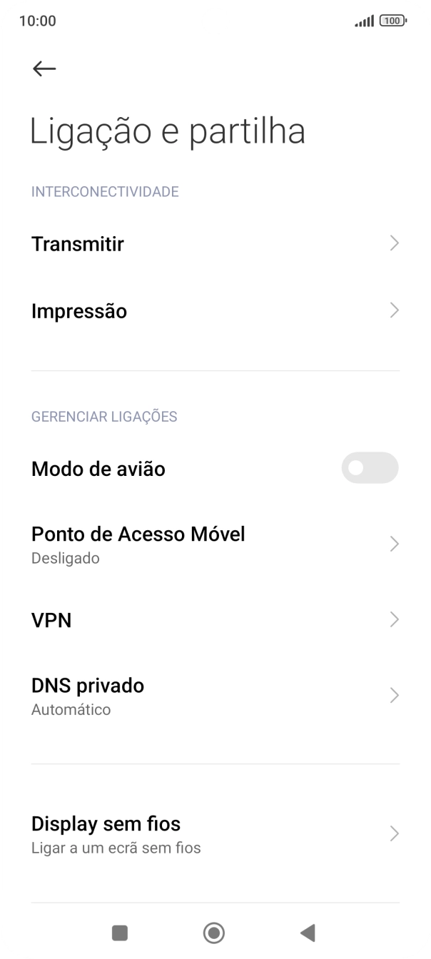 Prima Ponto de Acesso Móvel.