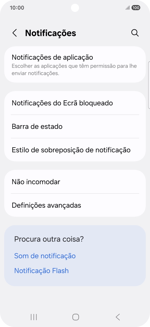 Prima Notificações de aplicação.