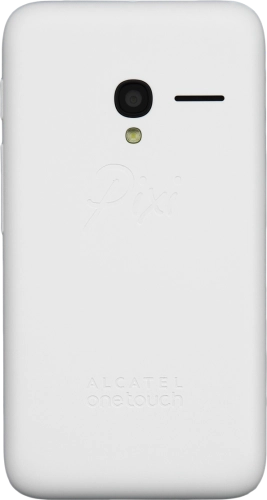 Imagen 2: Vista posterior del Alcatel Pixi 3 - Black