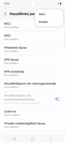 Válaszd a Ment lehetőséget.