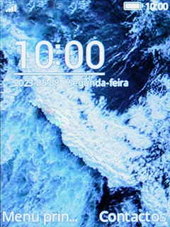 Prima a tecla de navegação.