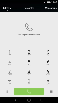 Mantenha premida a tecla numérica 1 até ligar ao correio de voz. Siga as instruções para ouvir as mensagens.