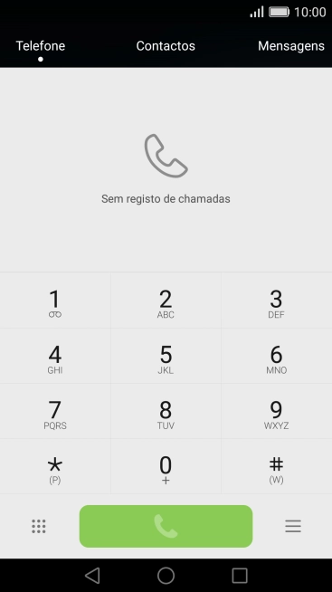 Mantenha premida a tecla numérica 1 até ligar ao correio de voz. Siga as instruções para ouvir as mensagens.