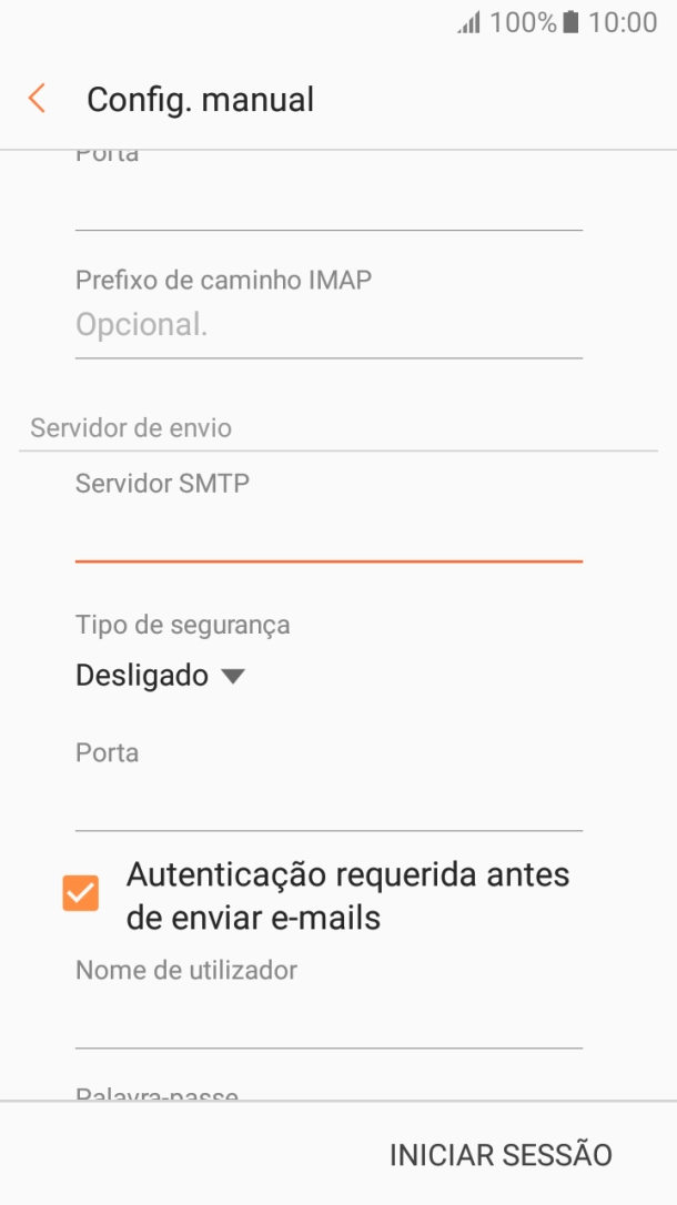 Prima a lista suspensa sob 