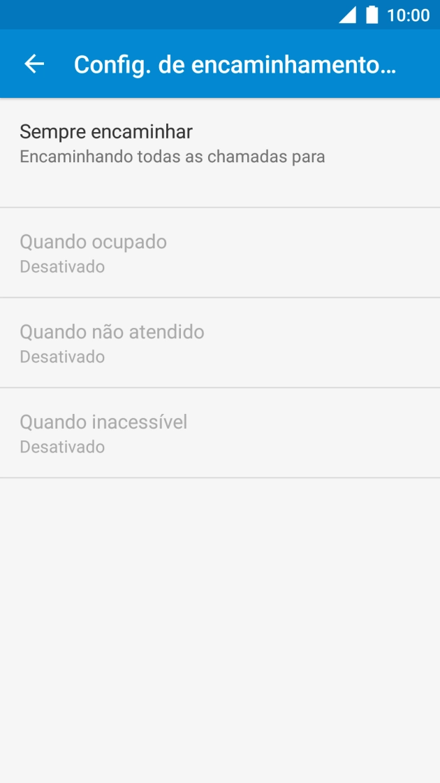 Prima a tecla de início para terminar e voltar ao ecrã inicial.
