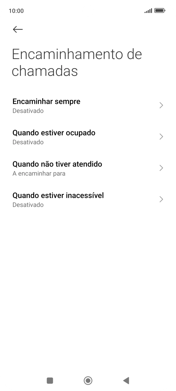 Prima a tecla de início para terminar e voltar ao ecrã inicial.