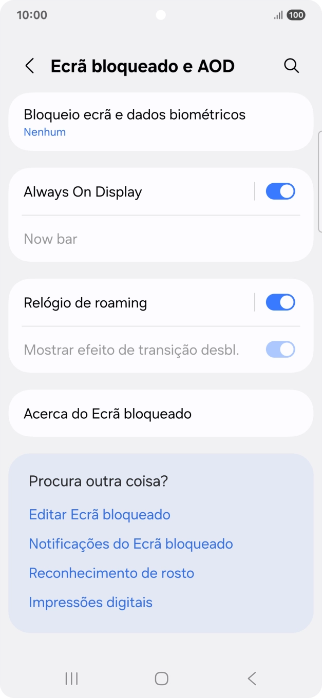 Prima a tecla de início para terminar e voltar ao ecrã inicial.