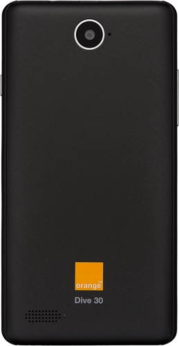 Imagen 2: Vista posterior del Orange Dive 30 - Black