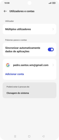 Prima a tecla de início para terminar e voltar ao ecrã inicial.