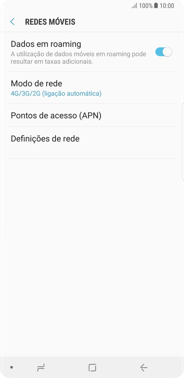 Prima Pontos de acesso (APN).