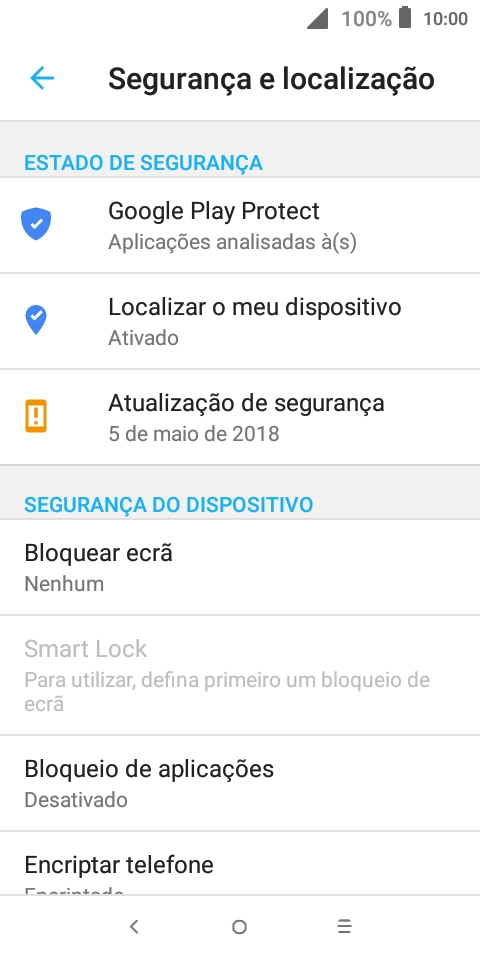 Prima a tecla de início para terminar e voltar ao ecrã inicial.