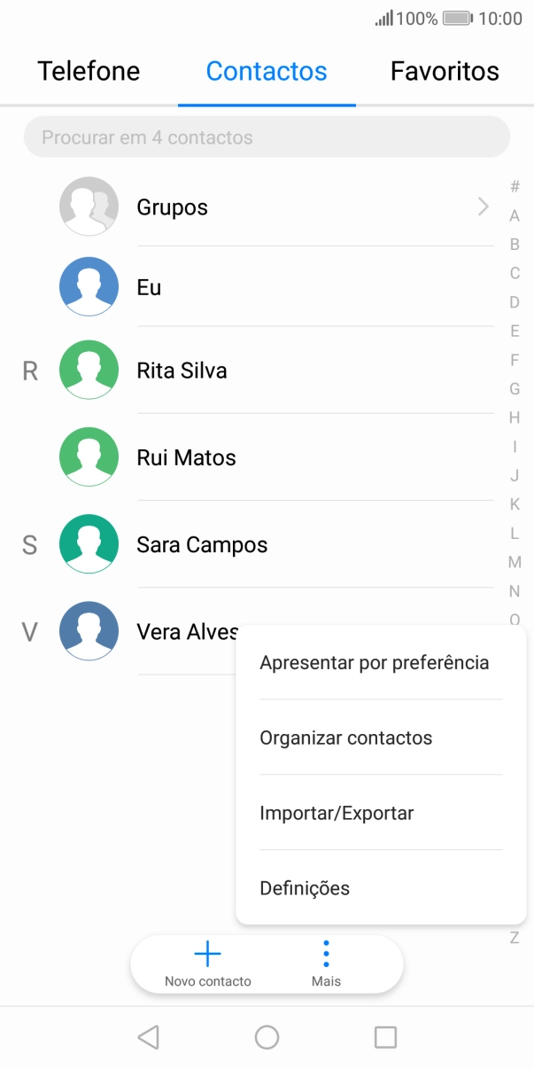 Prima Importar/Exportar.