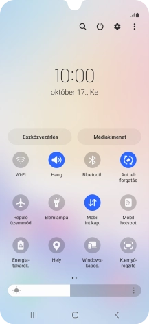 Kattints a beállítások ikonra.