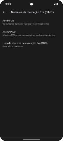 Prima Ativar FDN.