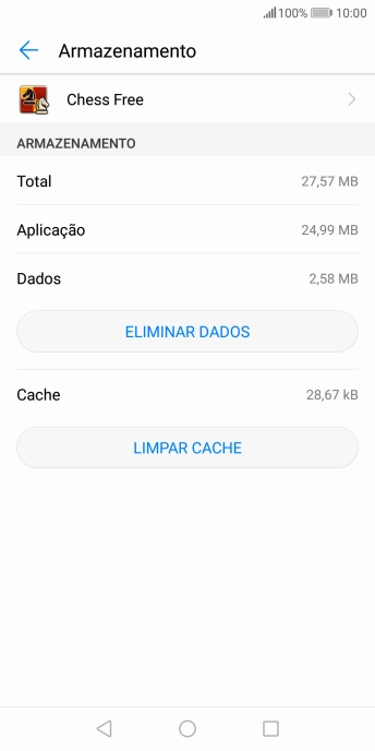 Prima LIMPAR CACHE.