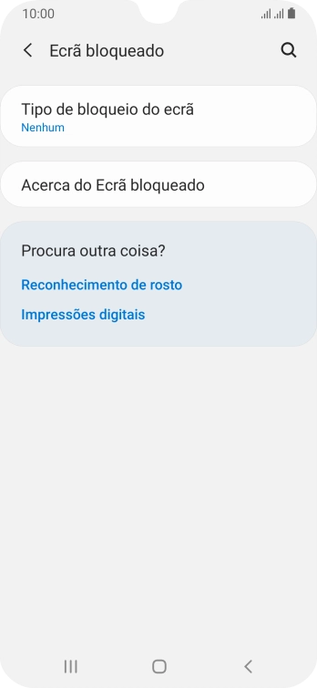 Prima a tecla de início para terminar e voltar ao ecrã inicial.