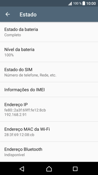 Prima Informações do IMEI.