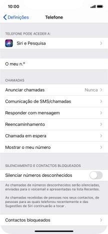 Prima Chamada em espera.