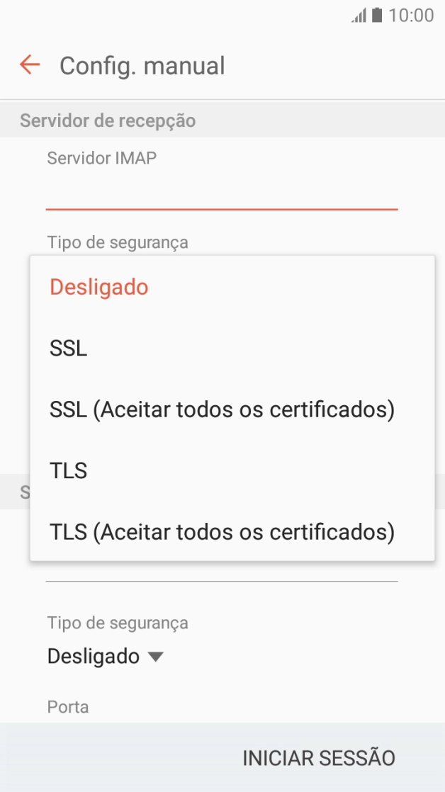 Prima SSL para ativar a função.