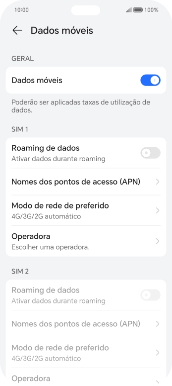 Prima Operadora.