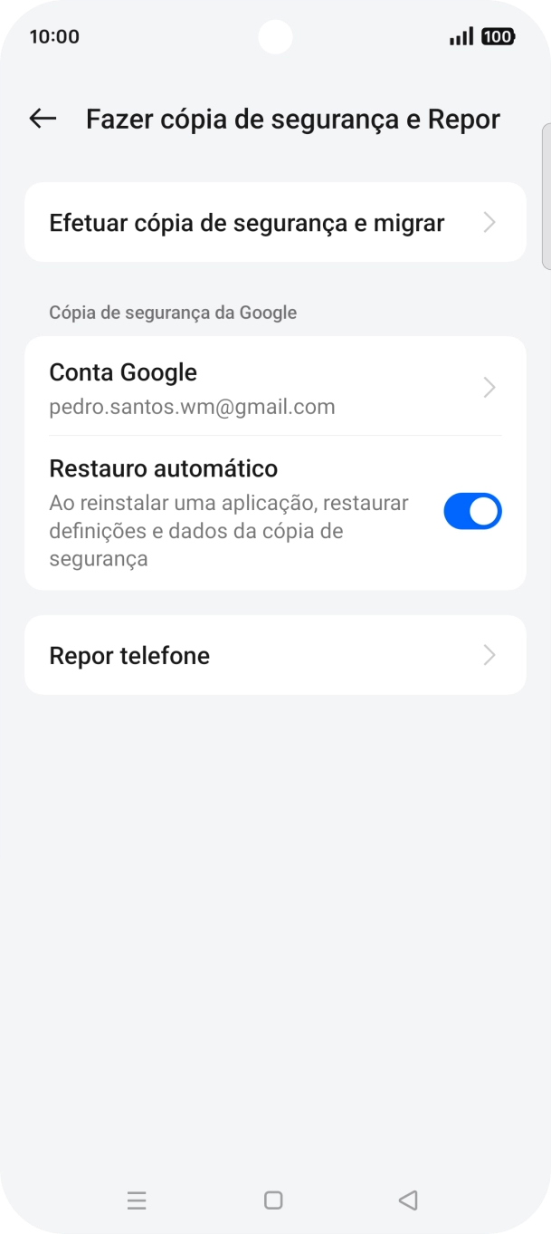 Prima Repor telefone.