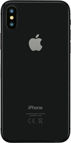 Imagen 2: Vista posterior del Apple iPhone Xs - Black