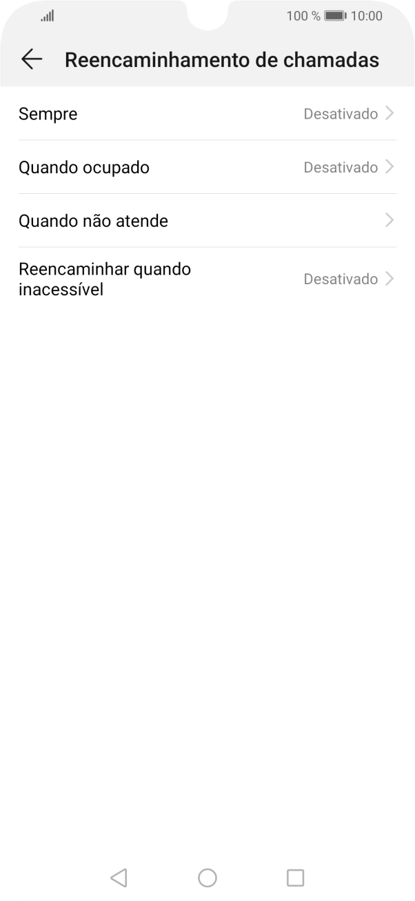 Prima a tecla de início para terminar e voltar ao ecrã inicial.