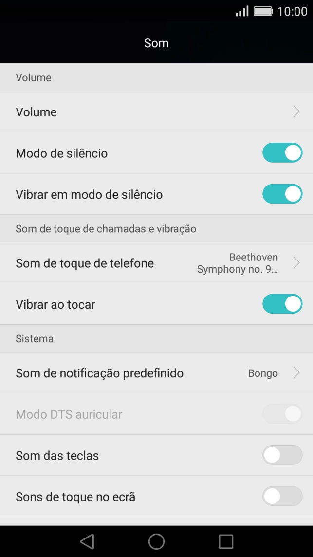 Prima a tecla de início para terminar e voltar ao ecrã inicial.