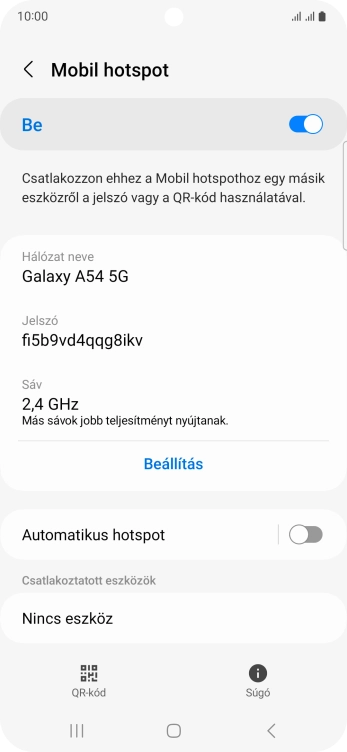 A befejezéshez, és ahhoz, hogy visszatérhess a főképernyőhöz, nyomd meg a főgombot.