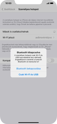 Amennyiben be van kapcsolva a Wi-Fi, válaszd a Csak Wi-Fi és USB lehetőséget.