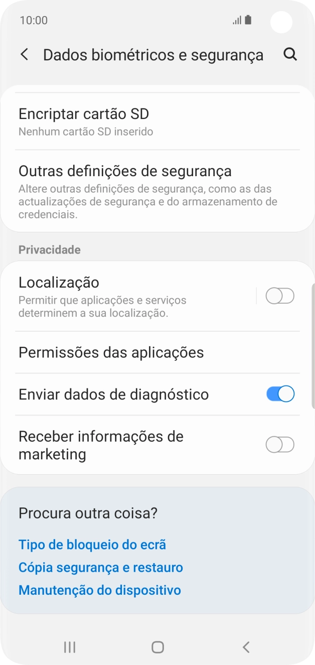 Prima Outras definições de segurança.