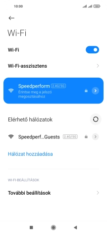A befejezéshez, és ahhoz, hogy visszatérhess a főképernyőhöz, nyomd meg a főgombot.