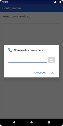 Introduza 123 e prima OK.
