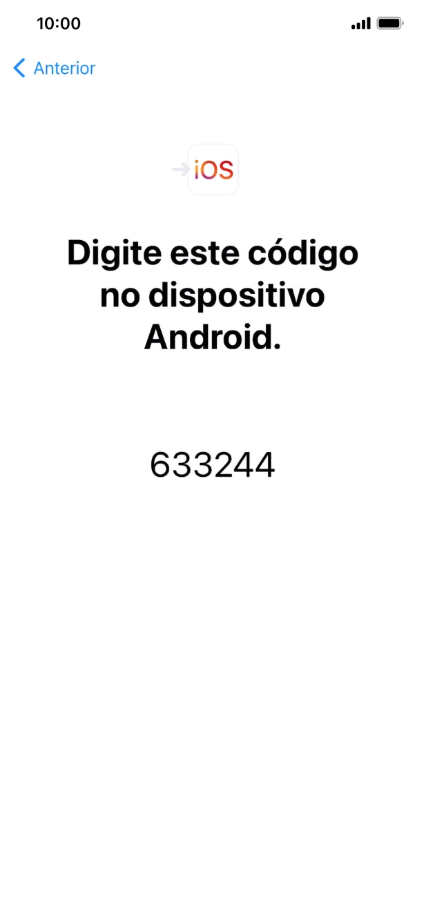 Siga as indicações no ecrã e na app 