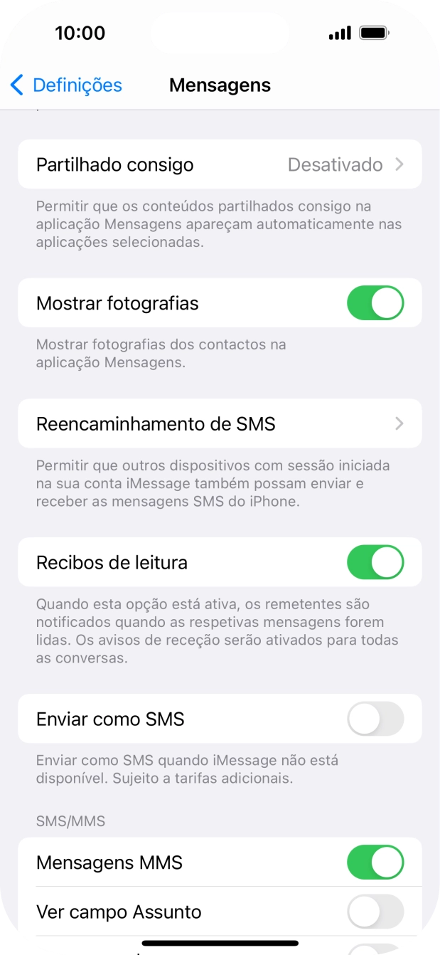 Para voltar ao ecrã inicial, deslize o dedo de baixo para cima a partir da base do ecrã.