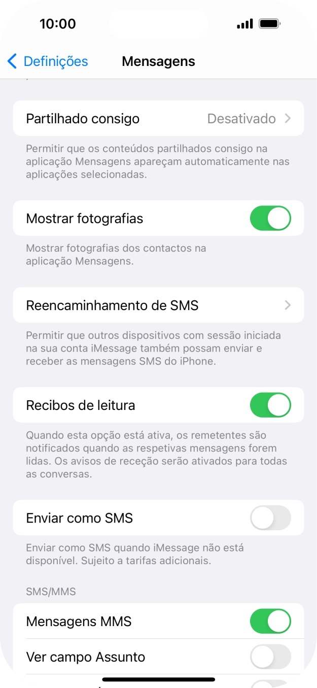 Para voltar ao ecrã inicial, deslize o dedo de baixo para cima a partir da base do ecrã.