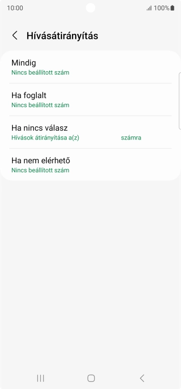 A befejezéshez, és ahhoz, hogy visszatérhess a főképernyőhöz, nyomd meg a főgombot.