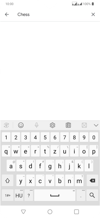 Írd be a keresett alkalmazás nevét vagy kategóriáját, és kattints a keresés ikonra.