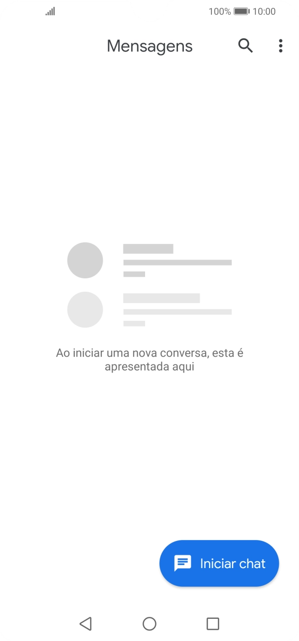 Prima Iniciar chat.