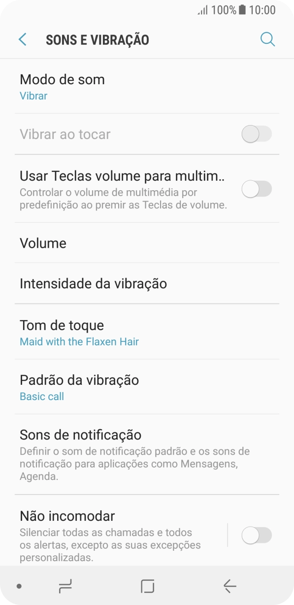 Prima a tecla de início para terminar e voltar ao ecrã inicial.