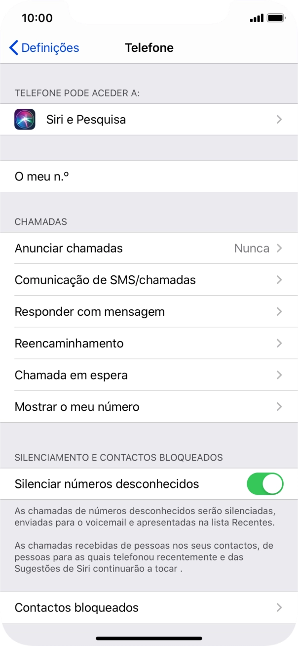 Para voltar ao ecrã inicial, deslize o dedo de baixo para cima a partir da base do ecrã.