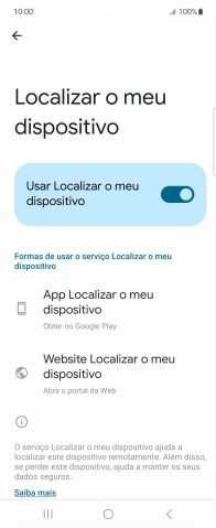 Prima a tecla de início para terminar e voltar ao ecrã inicial.