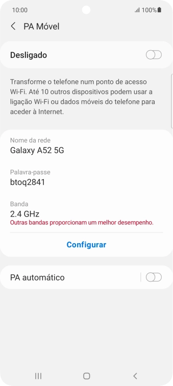 Prima Configurar.