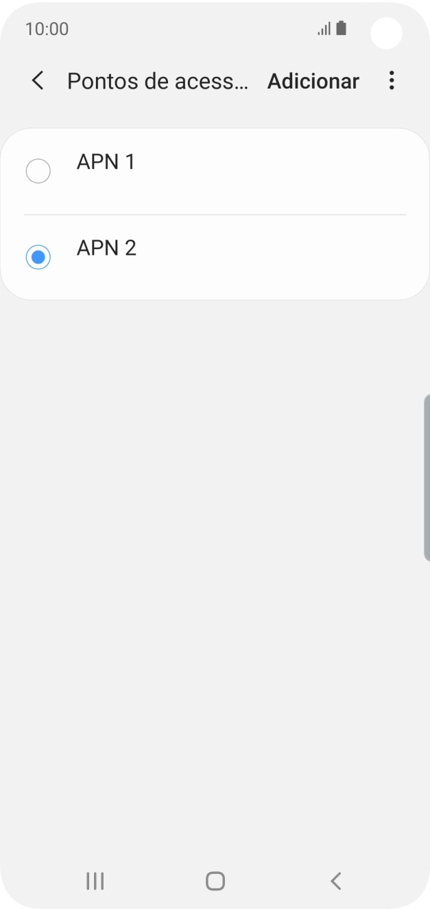 Prima a tecla de início para terminar e voltar ao ecrã inicial.