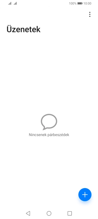 Kattints a menü ikonra.